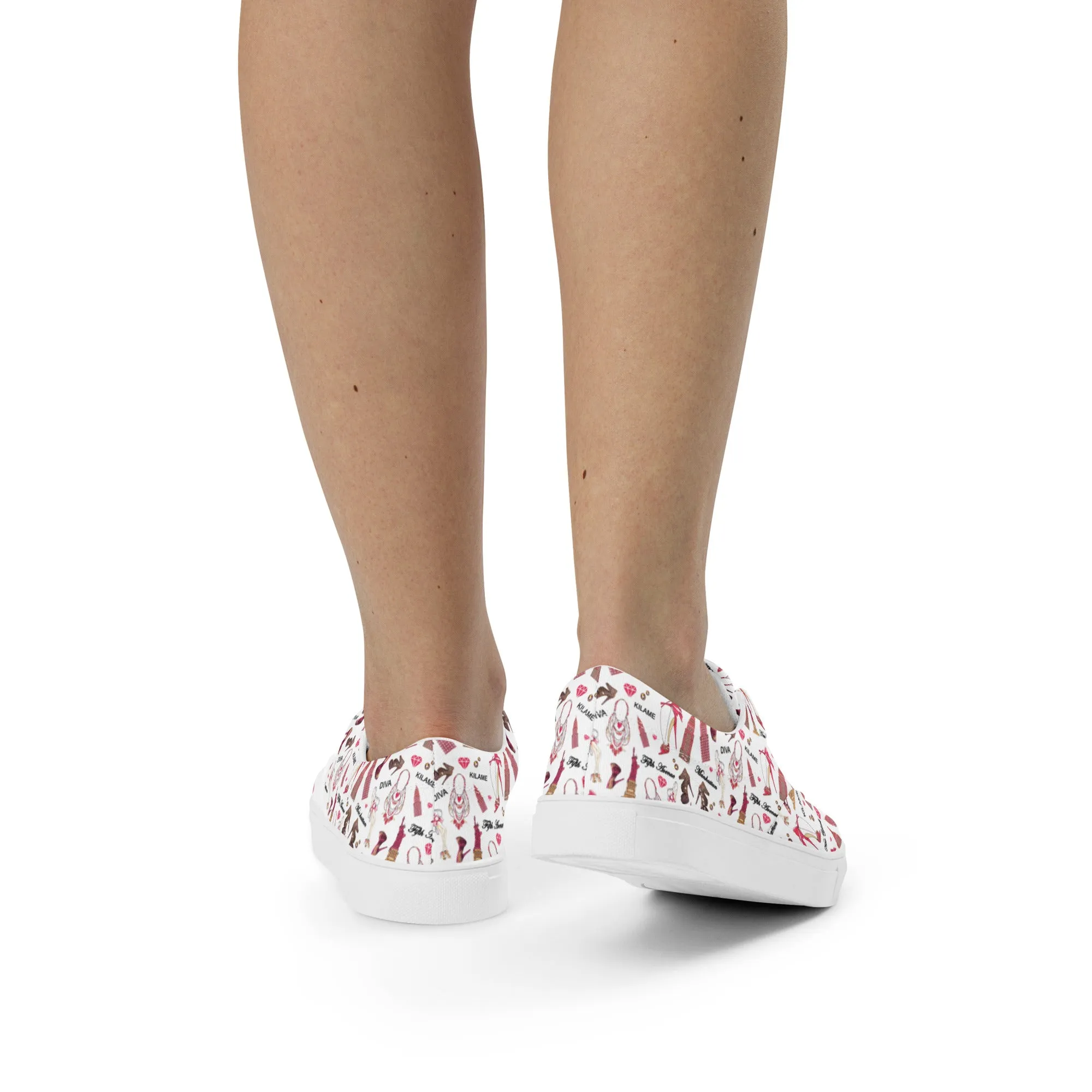 Women’s lace-up canvas shoes 'Manhattan Diva'