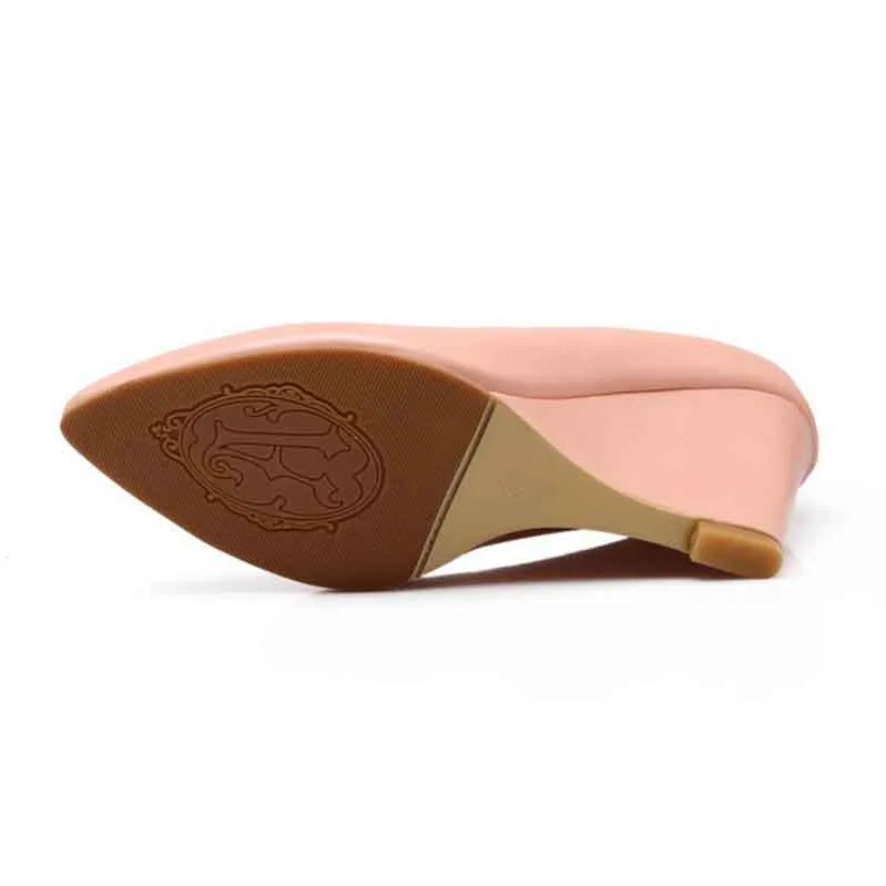 Womens Platform Wedges Shoes Middle Heels Small And Big Size Shoes