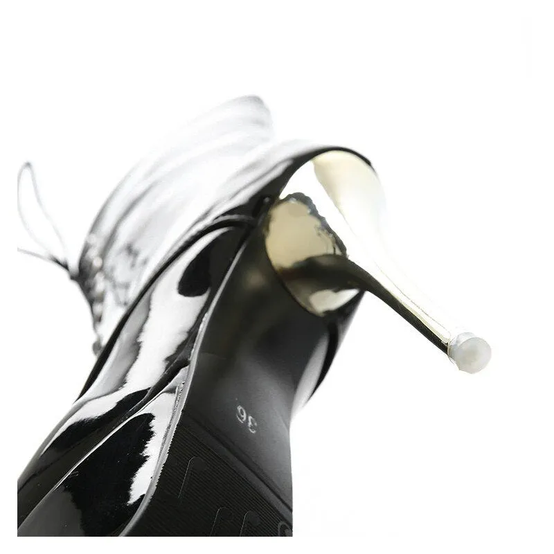 Womens Stiletto High Heels Lace Up Platform Clubwear Shoes