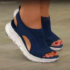 Women's Summer Comfort Platform Wedge Sandals - Casual Sport & Beach Roman Sandals