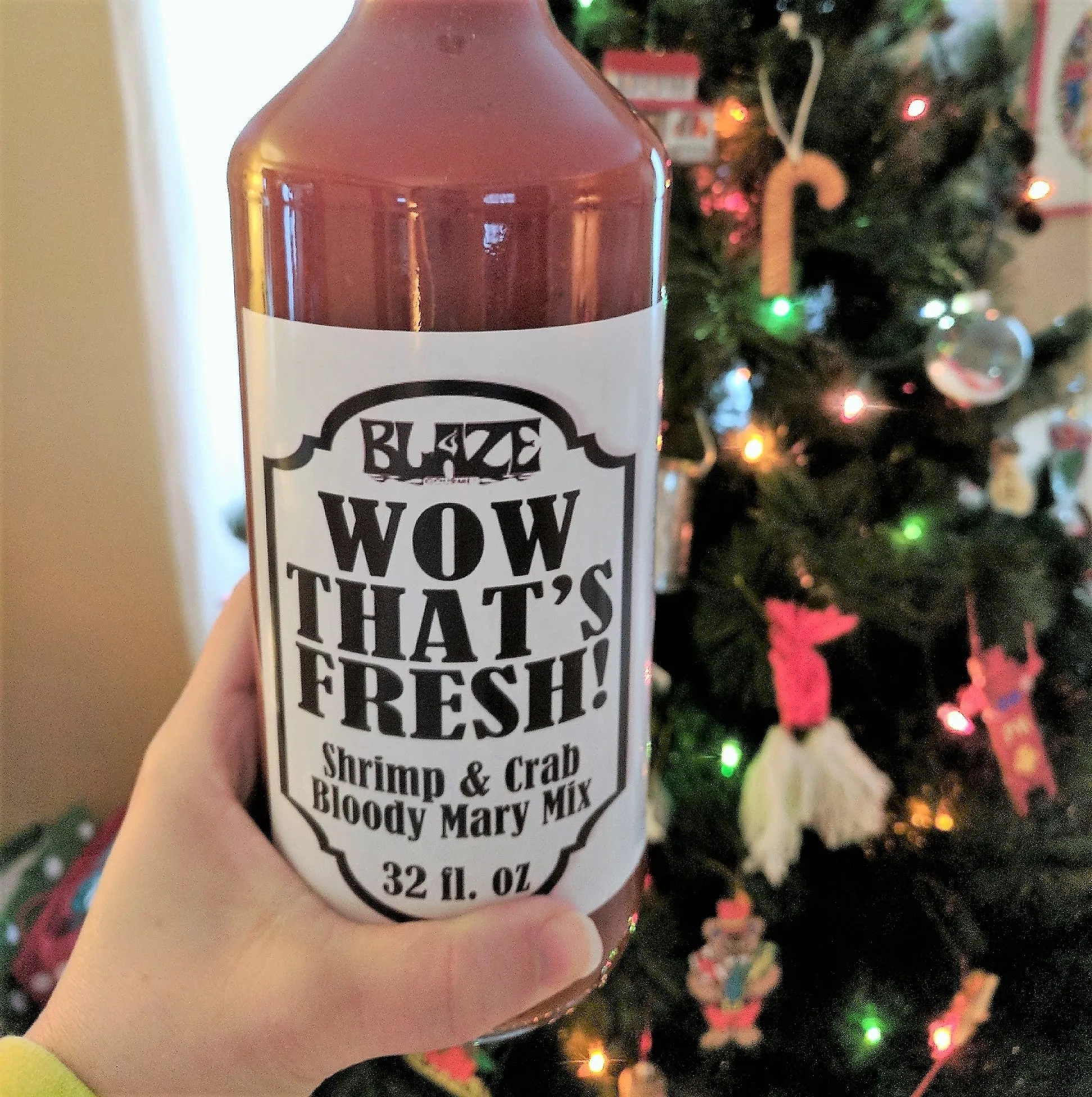 WOW That's Fresh! - By the bottle (1) - Shrimp & Crab Bloody Mary Mix