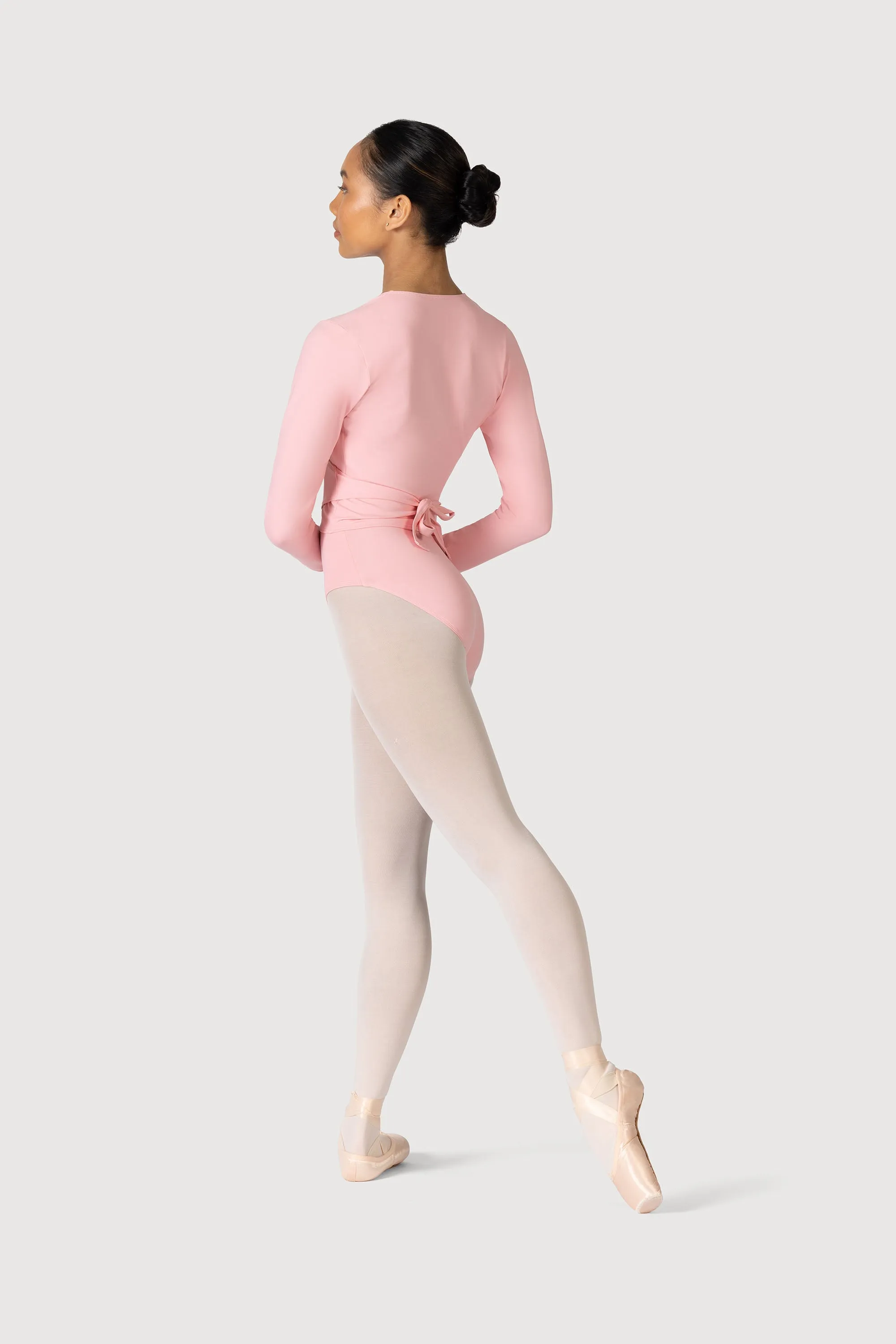 Z0858L - Bloch Overture Crossover Womens Long Sleeve Wrap Top