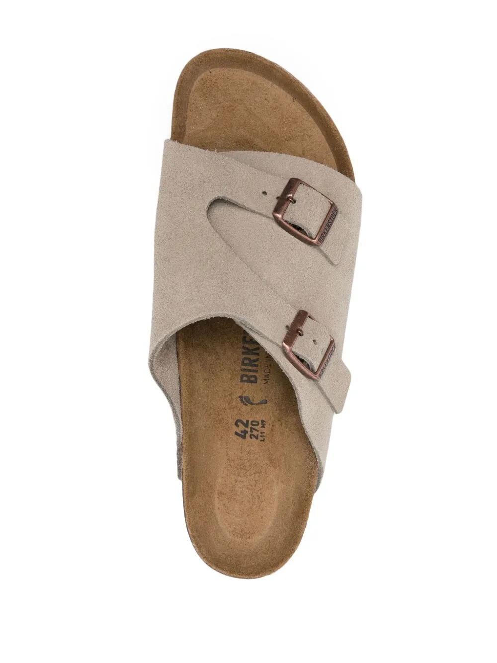 Zurich suede leather sandals